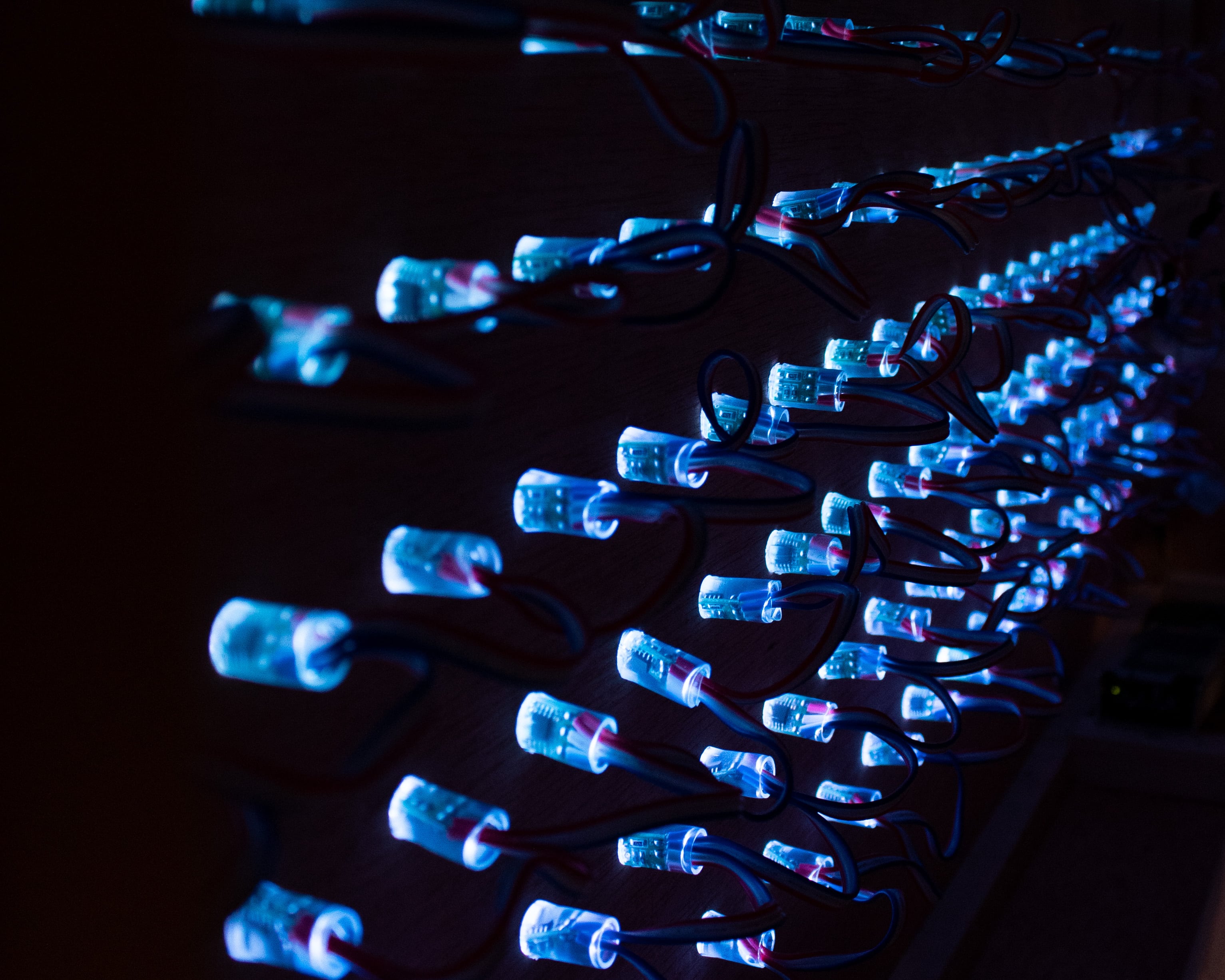 light box cables wired